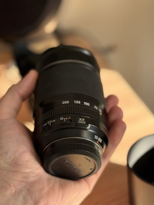 Объектив Fujifilm XF 55-200mm f/3,5-4,8 R LM OIS, повний комплект