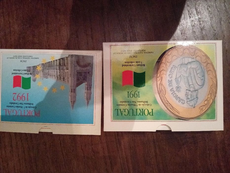 Moedas Coleções BNC Diversos Anos