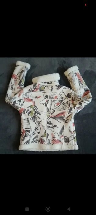 XS s Zara kożuch kożuszek kurtka