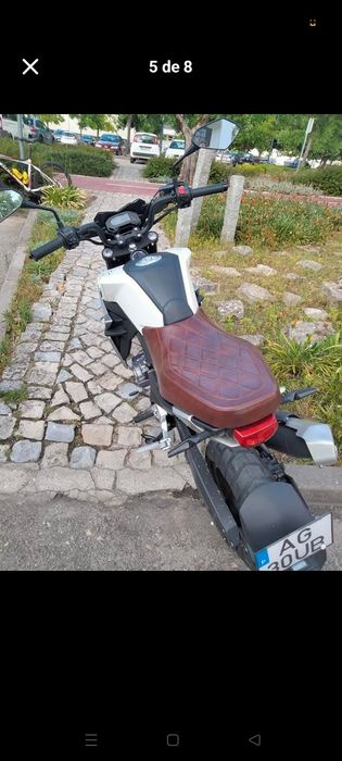 FK Motors 125 CC mini scrambler imaculada