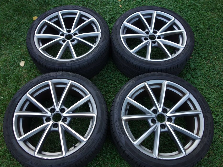 KOŁA Audi S4 A4 A5 A6 C7 4G0 19'' AUDI SPORT Oryginał Opony Jak Nowe
