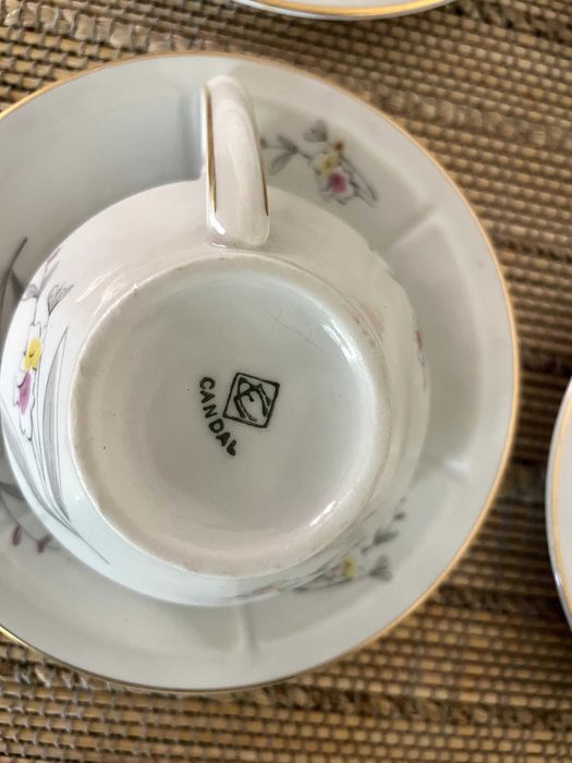 Serviço de Chá Completo - Antiga Fábrica do Candal (Estado Impecável)