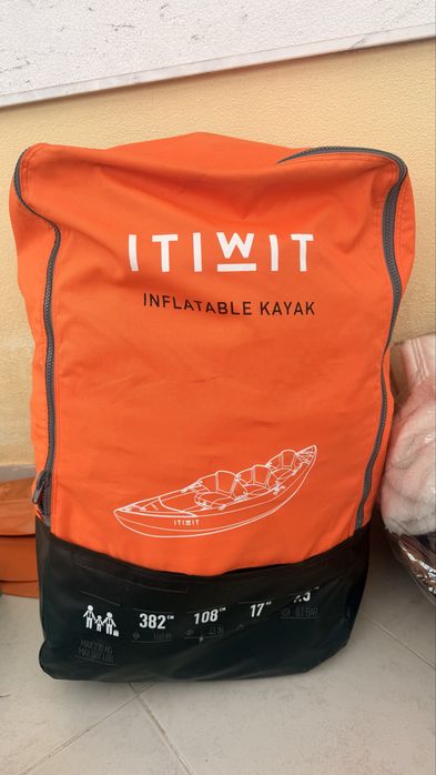 Kayak  03 lugares Itiwit – Kit completo com acessórios