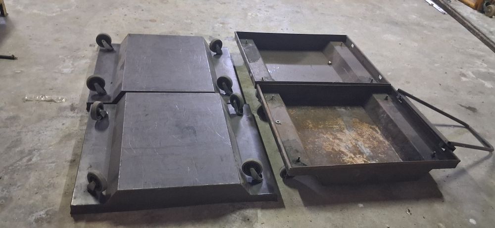 Carrinhos metálicos uso industrial