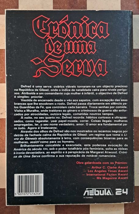Crónica de uma serva - Margaret Atwood