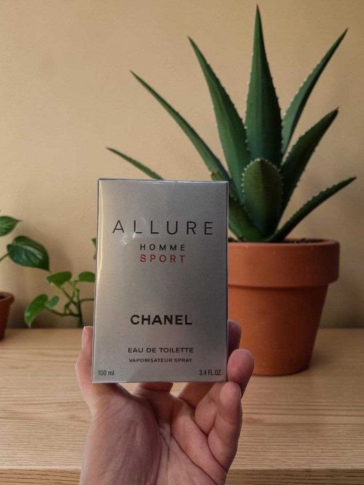 Chanel Allure Homme Sport 100 ml Чоловічі Духи Парфум Шанель Аллюр Хомм  Спорт Парфюмерия Оригинал Франция Eau de Toilette !
