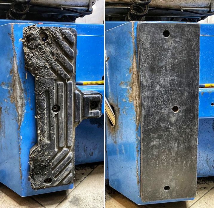 Гумові накладки для шиномонтажних станцій, підйомників та домкратів