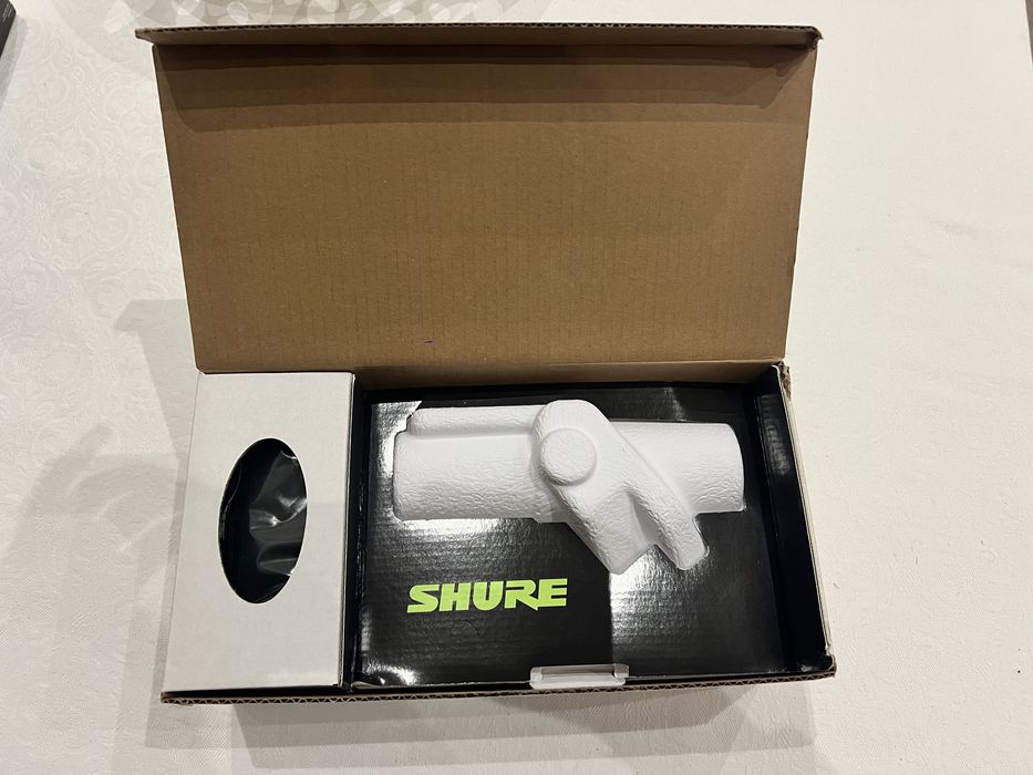 Microfone shure 7mb - podcast e música