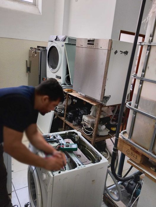 Serviço de reparação de frigoríficos geladeira arca máquinas de lavar roupa