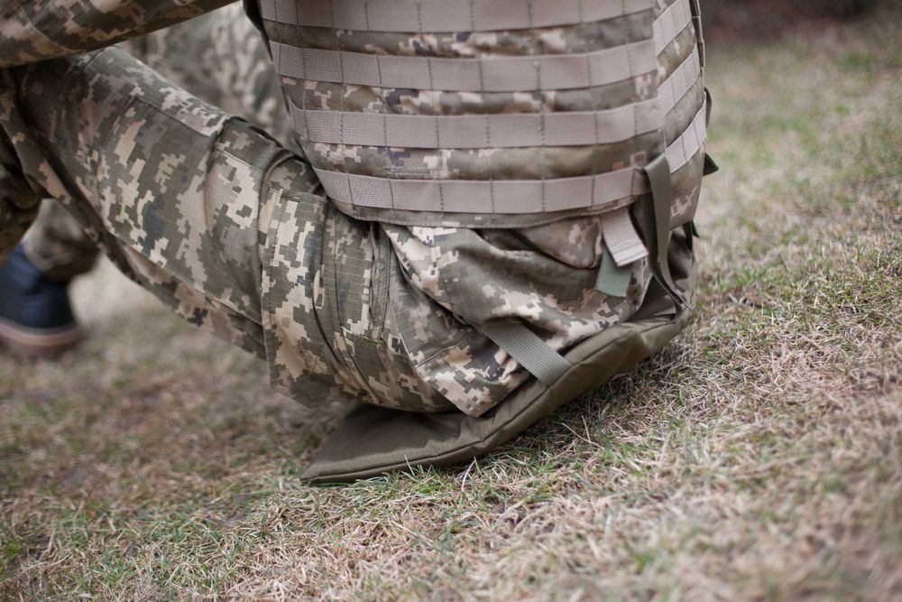 Каремат військовий, піджопник, тактична сідушка Хакі