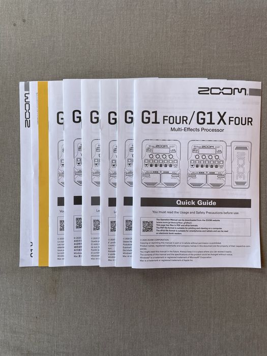 Pedaleira Zoom G1x Four