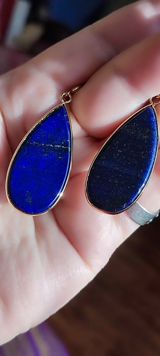 Kolczyki z LapisLazuli