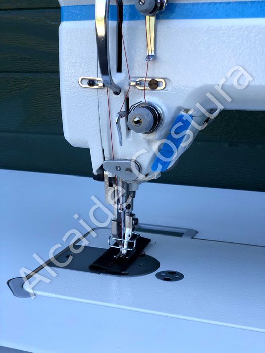 Máquina de costura industrial de duplo arrasto braço longo JACK H6L