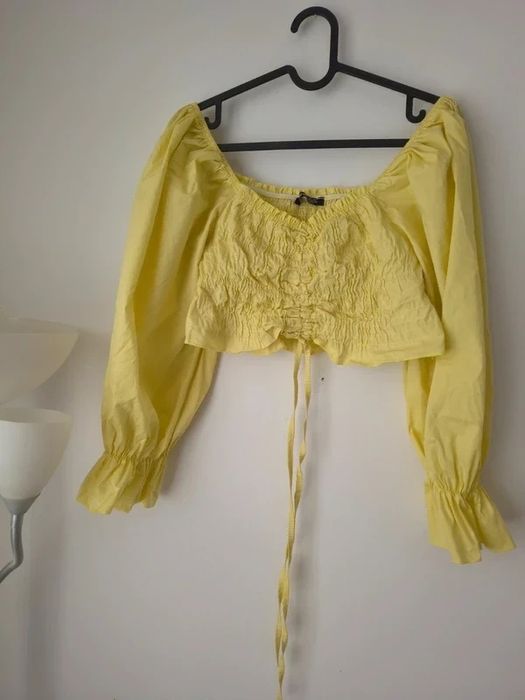 Bawełniany top damski m 38