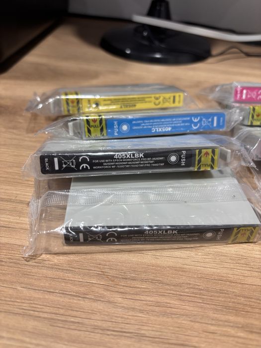 Tinteiros Epson 405XL, novos, selados e nunca usados