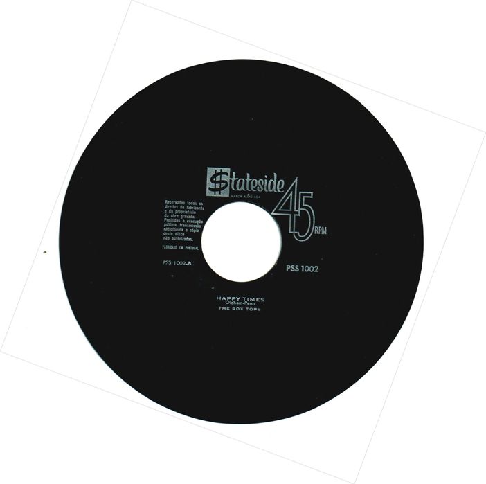 The Box Tops* ‎– The Letter - 1967 7" 45 Rpm