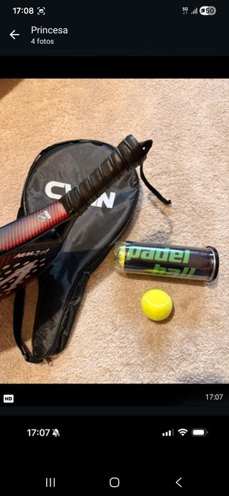 Kit padel como novo