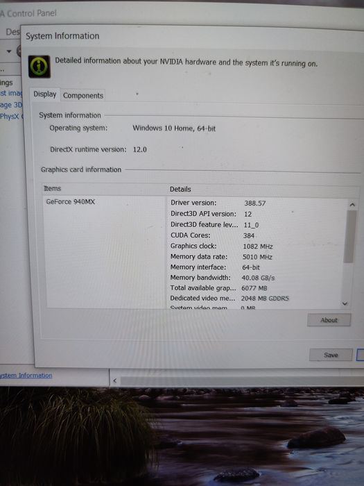 Ноутбук 15.6 lenovo IdeaPad 320s/ nvidia 2 ГБ /i5 8250u/8 ГБ/SSD 256