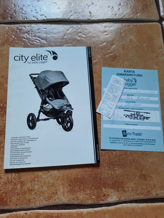 Wózek dziecięcy Baby Jogger City Elite