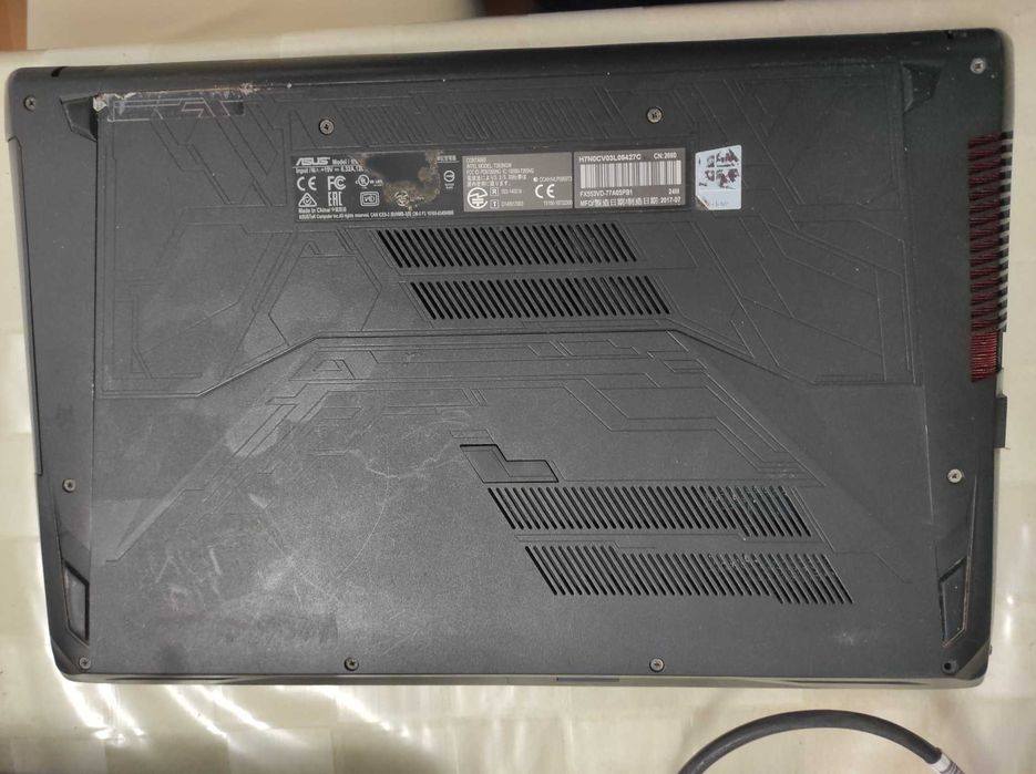 Portatil Asus avariado