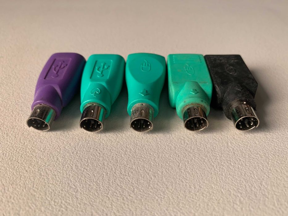5 PS/2 to USB Adapters64332161297027121