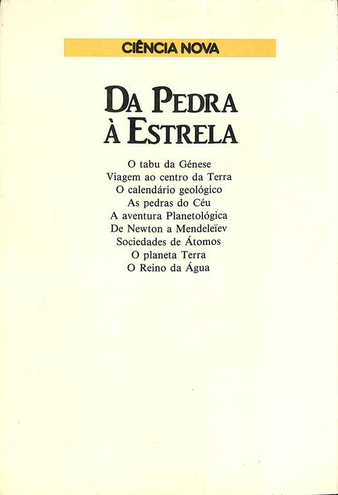 "Da Pedra à Estrela" de Claude Allègre