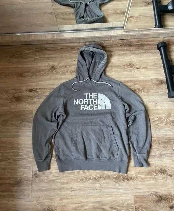 Bluza Hoodie The North Face boxy oversize basic logo swoosh rap