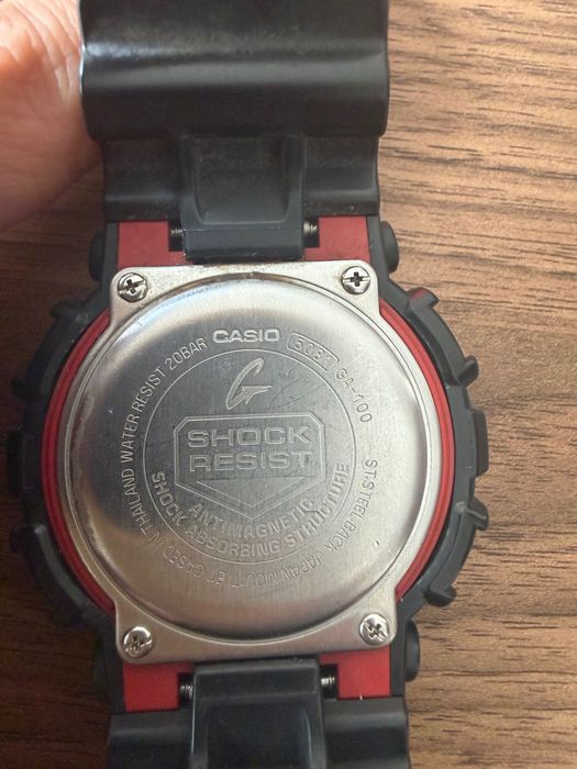 Relógio Casio G-Shock GA-100 (Módulo 5081)
