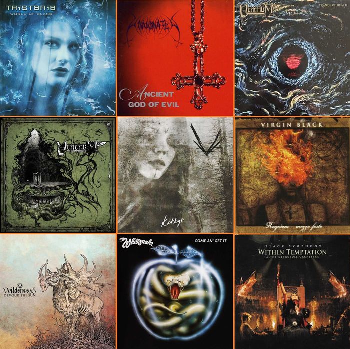 72 CDs - Metal - Grande Coleção - Raros - Muito Bom Estado