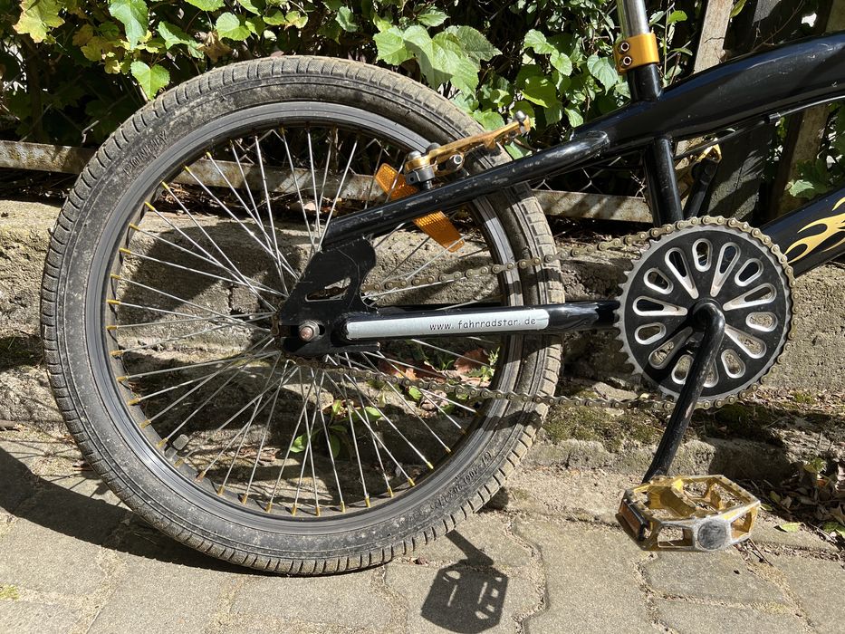 Rower BMX Blue Magic