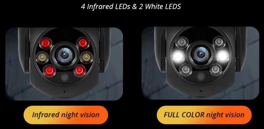 Kerui Fuers 8Мп 5Мп Зовнішня вулична камера  під Tuya Sma