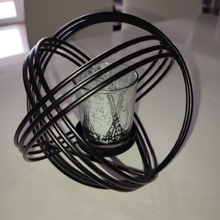 Metalowy świecznik home &you