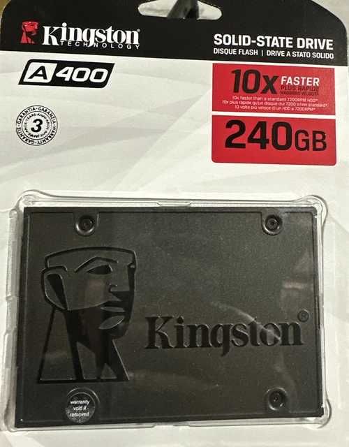 SSD диск Kingston A400 240gb