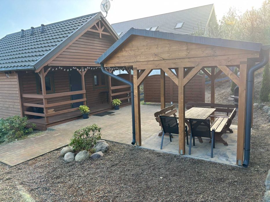 Domek letniskowy 9 (10) osób nad jeziorem noclegi Kaszuby wyłączność