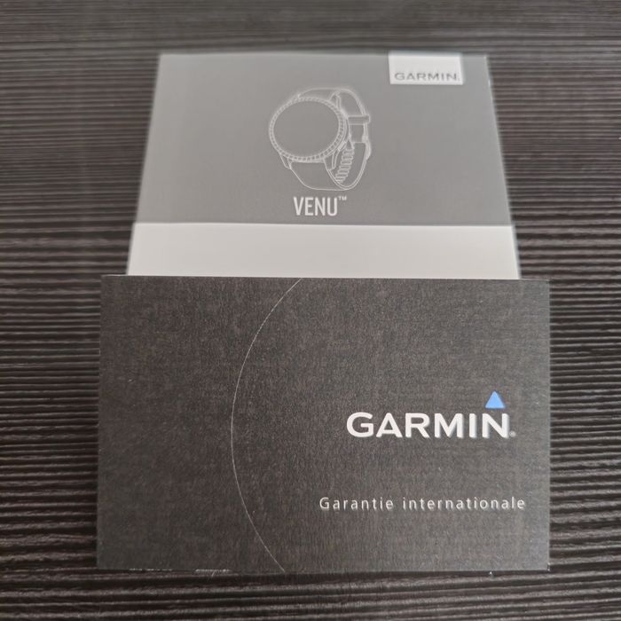 Smartwatch Garmin Venu – czarny – okazja