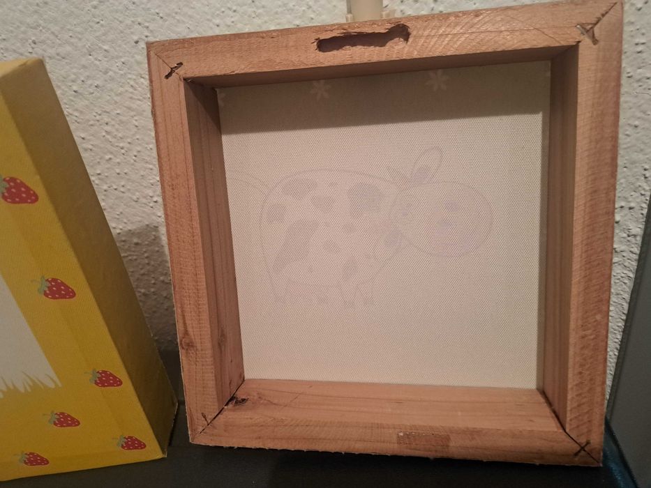2 quadros decorativos animais