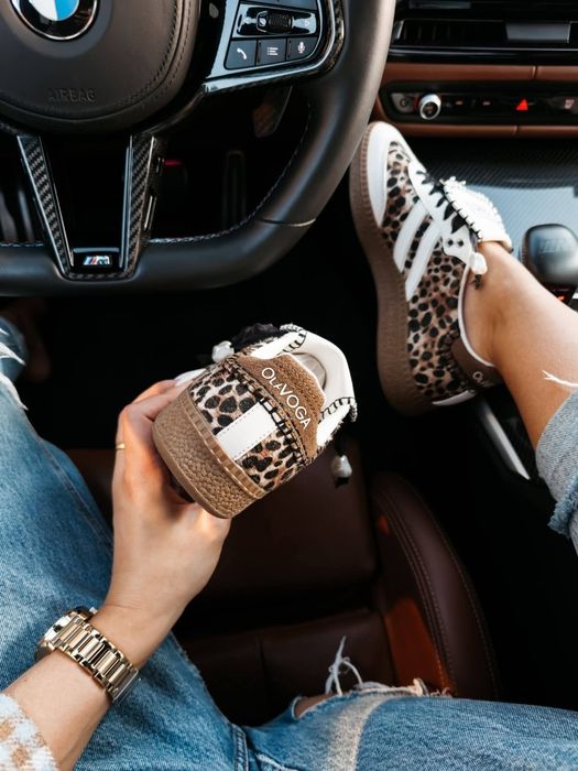 O'la Voga Buty Leopard roz 36/40 Nowość