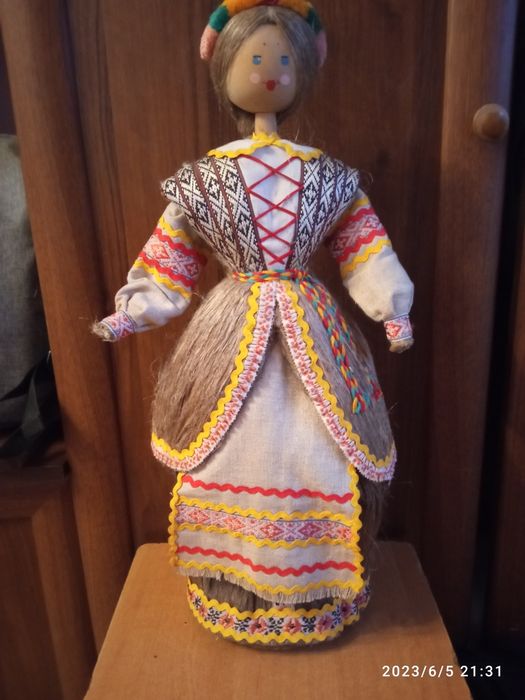 Лялька з натуральних матеріалів