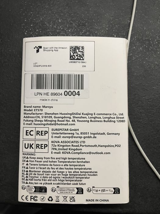 Marsyu ET570 Smartwatch