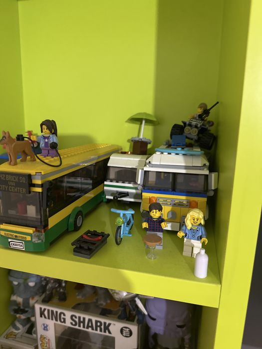 Lego city carros e autocarro