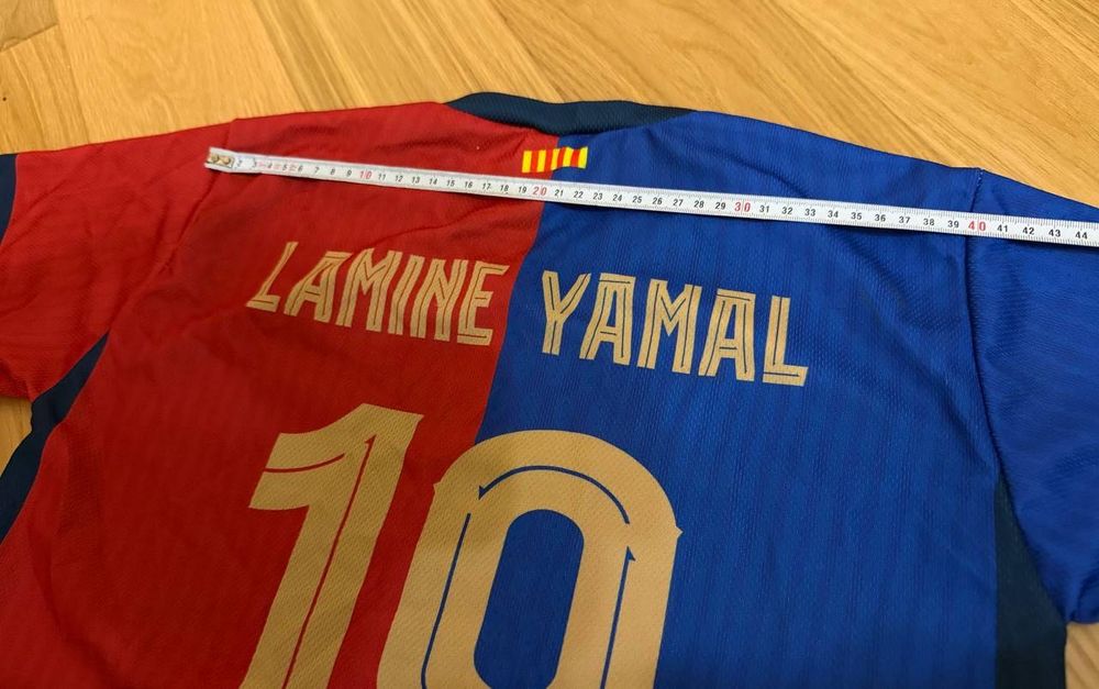 Дитяча футболка  FC Barcelona Lamine Yamal на 10-12 років