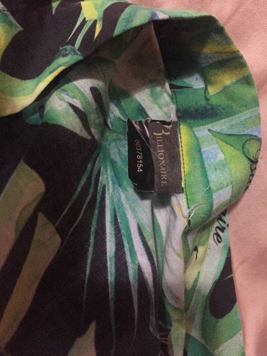 Рубашка Billionaire Silver Cut LS/Milano Palms