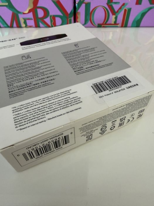 15500 -> Зовнішній SSD SanDisk Professional PRO-G40 2Tb