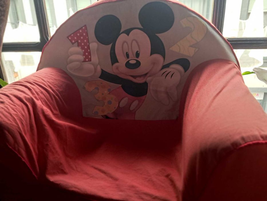 Sofa infantil do mickey