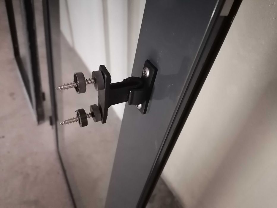 Porta marquise lacada cinzento