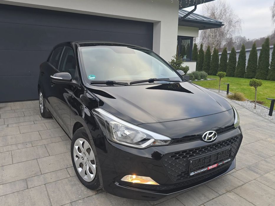 Hyundai i20 2016r 1.2 Benzyna Klima Oryg Lakier Niski Przebieg z NiemiecSuper Stan