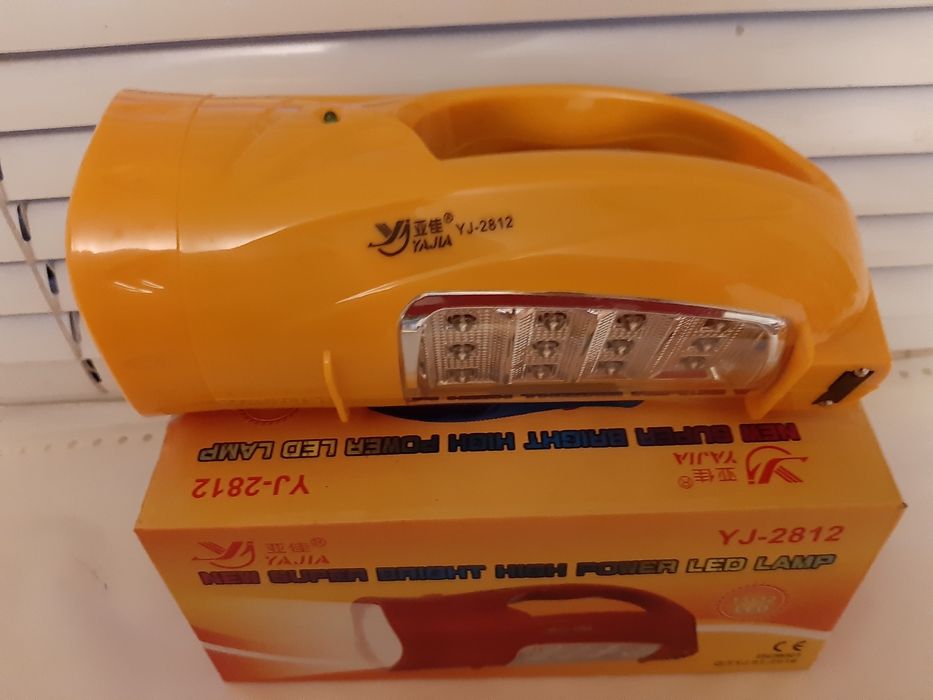 Ліхтарик Акумуляторний світлодіодний яскравий Yajia YJ-2812