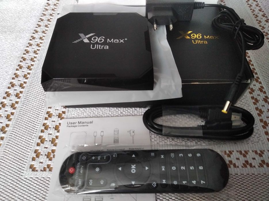 X96 Max Plus Ultra tv box 4/64gb android 11