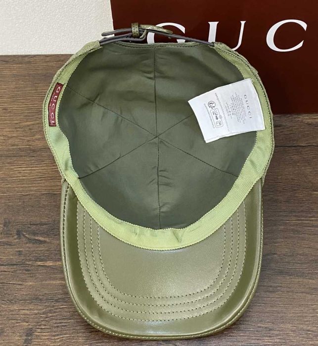 Gucci Green cap chapéu ajustável