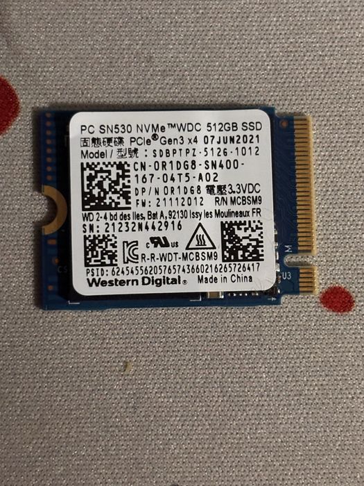 Ссд Western Digital 512gb